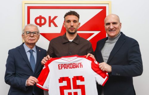 Utisci su fenomenalni! Strahinja Eraković zadužio dres: "Zvezdu volim i u Zvezdi uvek želim da igram"