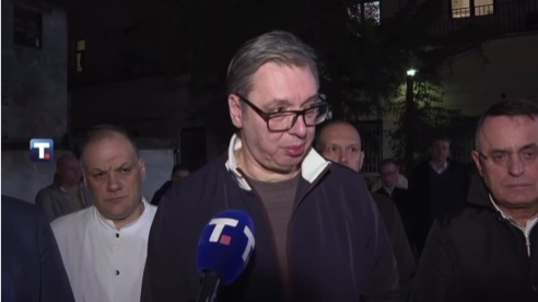 Vučić obišao Dačića na klinici za pulmologiju: Situacija teška, na respiratoru je (VIDEO)