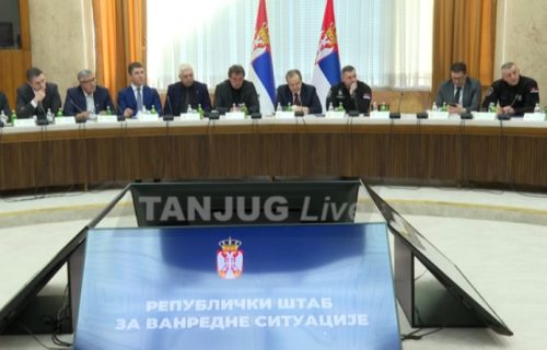 Sednica Štaba za vanredne situacije: Udari vetra dostizali 100 km/č, očekuju se temperature iznad proseka