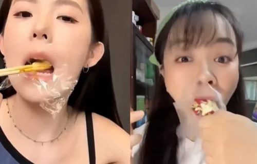 Bizarni trend "kondoma" za hranu: Evo zašto ne treba trpati plastičnu foliju u usta (VIDEO)