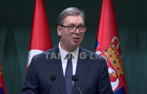 Vučićevo obraćanje iz Ankare: "Naši razgovori su bili izuzetno plodotvorni i produktivni" (VIDEO)