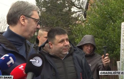 Vučić na gradilištu u Surčinu: Obišao je gradilište u okviru EXPO projekta (VIDEO)