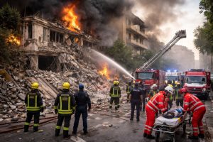 Eksplozija u Rimu sravnila zgradu: Dvoje teško povređeno, 70 ljudi na ulici