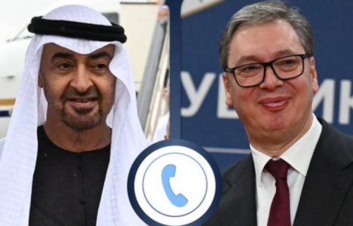 Vučić sa Bin Zajedom o situaciji u UAE: "Otvoren razgovor o posledicama sukoba i opasnosti od ekslacije"