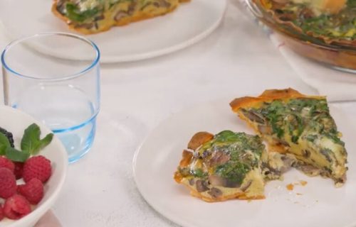 Veganski kiš od batata i pečuraka: Zdrav ručak na brzinu (RECEPT+VIDEO)