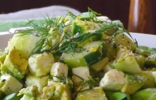 Salata od krastavaca i avokada: Sveža i puna zdravih masti (RECEPT+VIDEO)