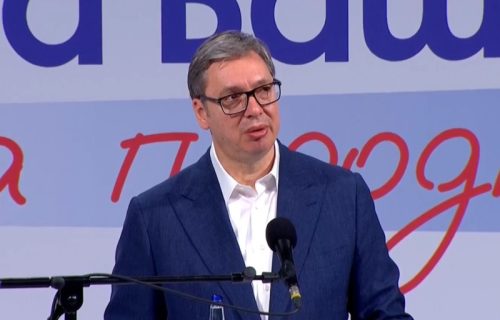 Predsednik Vučić u Bajinoj Bašti: "Na ovim izborima odlučujete kojim putem Srbija ide"