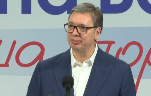 Predsednik Vučić: "Oni nude nasilje, a mi fabrike, škole i poslove" (VIDEO)