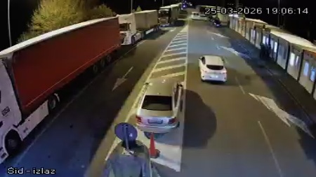 AMSS: Kamioni čekaju satima na izlazu iz Srbije