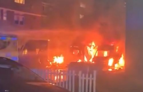 Vatra i haos u Londonu zbog napada na Iran: Pre požara se čule eksplozije (VIDEO)