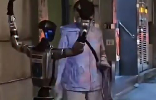 Robot poslao ženu u bolnicu, pa ga "uhapsili": Bizarni incident nasred ulice (VIDEO)