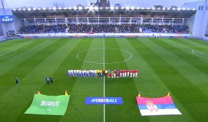 Počeo meč u Bačkoj Topoli: Srbija odmerava snagu sa Saudijskom Arabijom