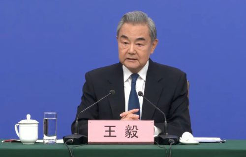 Vang Ji: "Kina i Rusija u strateškom smislu deluju nezavisno i samostalno"