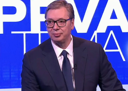 Vučić u emisiji Prva tema: "Kurti će tražiti od Makrona da NATO napusti kopnenu zonu bezbednosti"