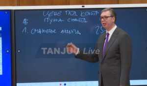 (UŽIVO) Vučić iznosi nove mere: Država se skoro potpuno odriče prihoda, akcize se spuštaju za 61 odsto