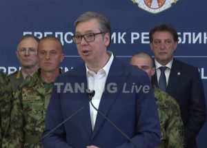 (UŽIVO) “Reč je o veoma hrabrim ljudima”: Vučić ugostio pripadnike Vojske Srbije angažovane u Libanu
