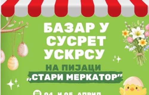 Bazar u susret Uskrsu na pijaci „Stari Merkator”