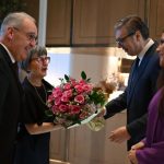 "Zahvalan svima što su došli u Srbiju": Vučić ugostio predsednika Švajcarske Parmelana na večeri (FOTO)