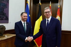Vučić se sastao s potpredsednikom vlade Belgije Maksimom Prevoom: “Dobar i sadržajan razgovor” (FOTO)