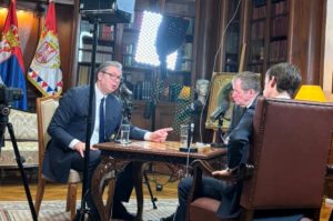 “Nekada smo bili na suprotnim stranama”: Vučić gost u popularnom britanskom podkastu (FOTO)