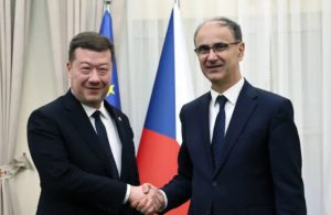 Macut sa Okamurom: “Srbija za dalje jačanje ekonomkse saradnje sa Češkom”