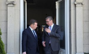 Vučić nakon sastanka sa Okamurom: “Nastavićemo da unapređujemo saradnju u svim oblastima”