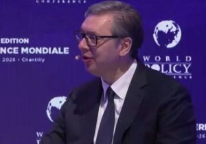 (UŽIVO) Vučić se obraća na Međunarodnoj konferenciji o globalnoj politici: “Mi Evropljani gubimo mnogo”