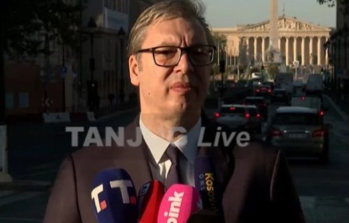 Predsednik Vučić se obratio iz Pariza: "Još uvek ne želim da vam saopštim kada će biti izbori"