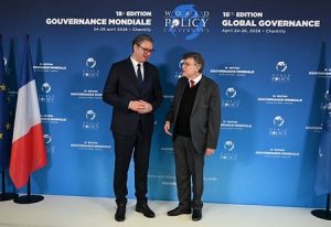 Vučić nakon sastanka sa Monbrijalom: Srbija dobro razume ozbiljnost trenutka u kojem se svet nalazi