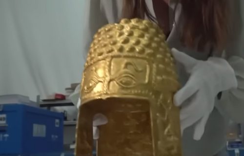 Veleobrt posle filmske krađe: Vraćen rumunski zlatni šlem neprocenjive vrednosti