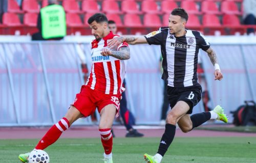 Brutalna Zvezda! Tri komada Partizanu u derbiju za devetu uzastopnu titulu (VIDEO)