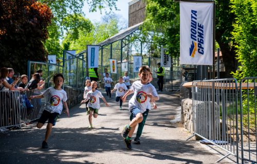 Mali šampioni u akciji: Veljko pobednik Decjeg maratona (FOTO)