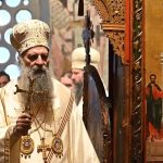 Porfirije u Hramu Svetog Save: Svenoćno bdenije i Liturgija pred pojasom Presvete Bogorodice