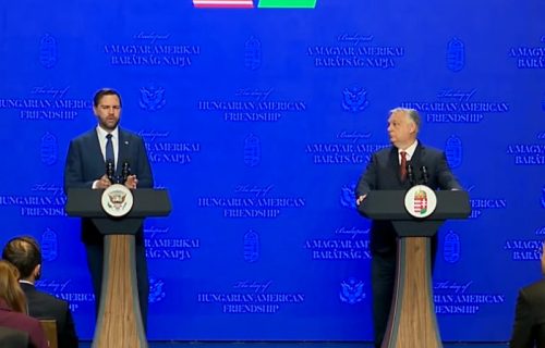 "Nisam iznenađen": Prva reakcija Vensa na Orbanov poraz, posle učešća na mitingu