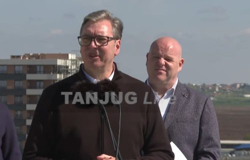 Vučić se obratio tokom obilaska gradilšta EXPO: "Ovo će biti najlepši deo Beograda"