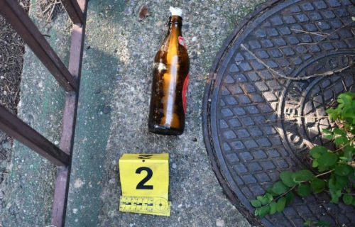Uhapšena dvojica muškaraca u Beogradu: Automatsku pušku i flašu sa benzinom krili u žbunju na Vračaru (FOTO)
