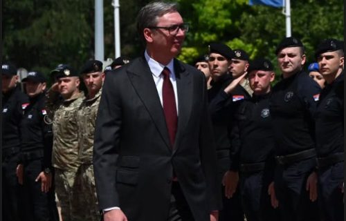 Vučić na svečanosti povodom Dana policije: "Vi ste stub države, štitite vrednosti našeg društva"