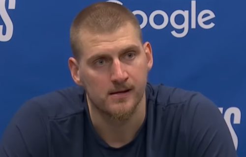 Jokić gleda uživo finale Lige šampiona: Arsenalov gol ga digao na noge (VIDEO)
