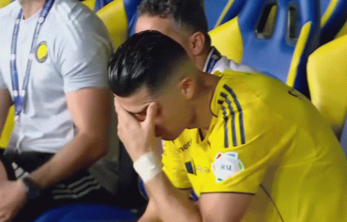 Kakav šok za Ronalda: Tužan izraz lica dovoljno govori kako se osećao u finišu meča (VIDEO)