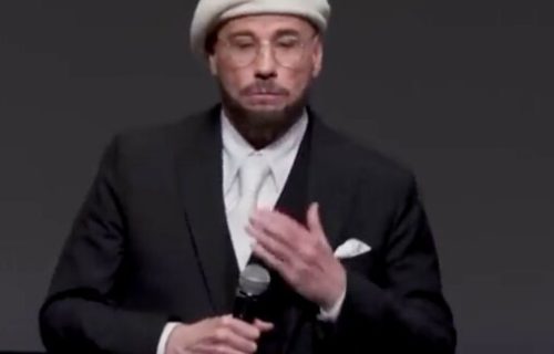 Travolta prvo iznenadio kansku publiku izgledom, a sam ostao zapanjem počasnom Zlatnom palmom (VIDEO)