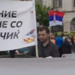 Moćan snimak iz Kumanova: Ovako je izgledao skup podrške Vučiću (VIDEO)