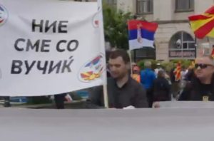 Moćan snimak iz Kumanova: Ovako je izgledao skup podrške Vučiću (VIDEO)