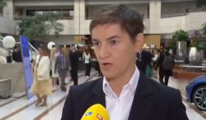 Brnabić za hrvatski RTL: “Zašto je sklopljen vojni sporazum između Zagreba, Prištine i Tirane?”