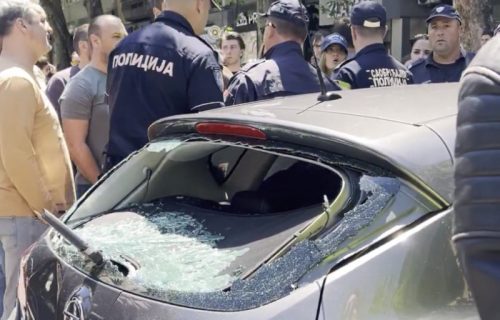 Uhapšen vozač koji je udario starijeg muškarca tokom blokade kod Pravnog fakulteta