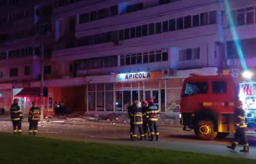 Dron pogodio zgradu u Rumuniji, ima povređenih: Snimljen momenat eksplozije, poleteli NATO avioni (VIDEO)