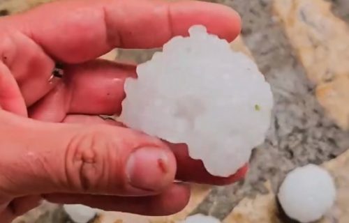 Superćelijska oluja pogodila Majdanpek: Tukao grad veličine jajeta
