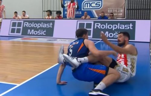Kalinićev kurcšlus: Prvo tukao igrača Zlatibora, a posle stigao do tribine i krenuo na navijača! (VIDEO)