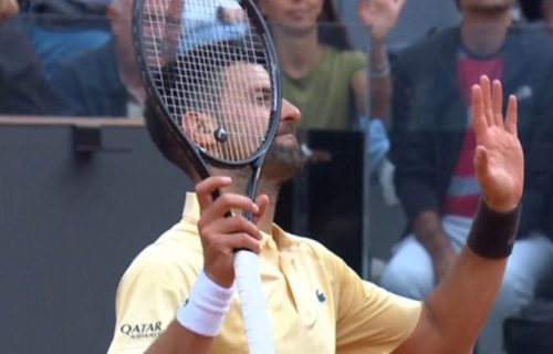 Arrivederci Roma: Novak odmah ispao na mastersu - Dobio prvi set, a onda Hrvat napravio šok preokret
