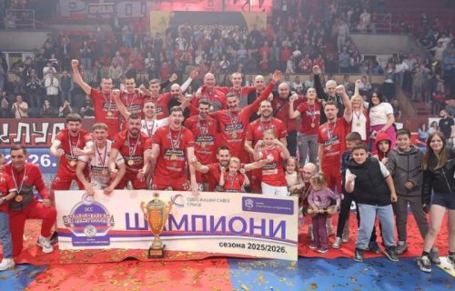Radnički ponovo šampion: Kragujevac se ponosi odbojkašima, Vojvodina počišćena
