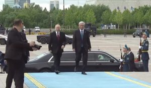 Putin u poseti Kazahstanu: Sa Tokajevim potpisuje zajedničku izjavu o sedam stubova prijateljstva
